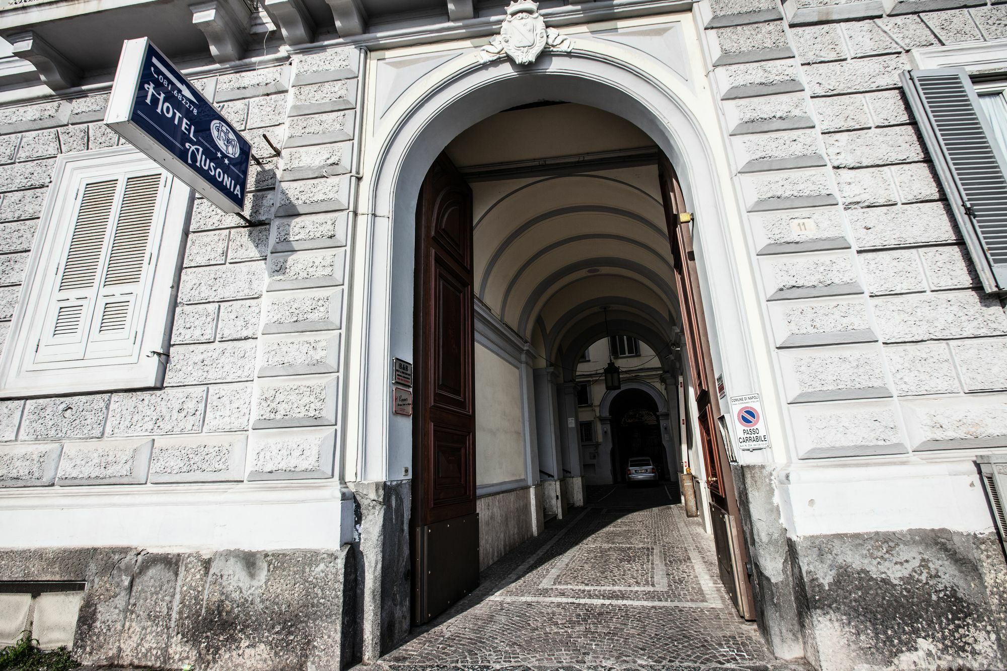 Hotel Ausonia Napoli Bagian luar foto
